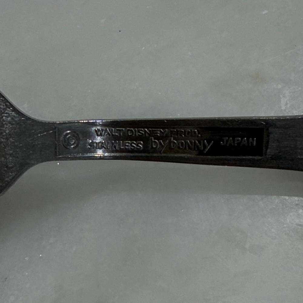 Vintage Minnie Mouse Stainless Steel Silver child’s Fork with Decorative Handle - Picture 3 of 7